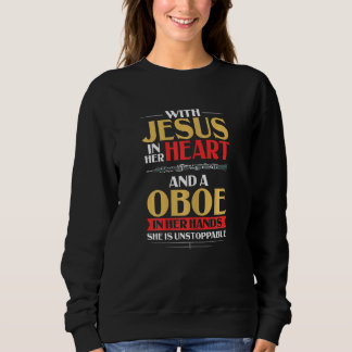 Oboe Instrument Music Player Lehrgang Obois Sweatshirt