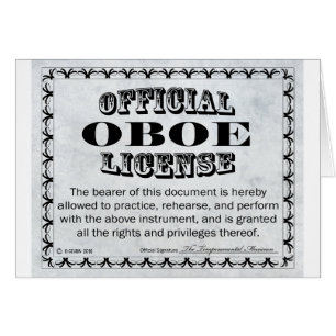 Oboe License