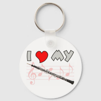 Oboe Liebe Schlüsselanhänger