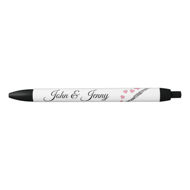 Oboe Musician Custom Wedding Favor Geschenk Kugelschreiber (Vorderseite)