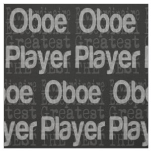 Oboe Player Extraordinaire Stoff