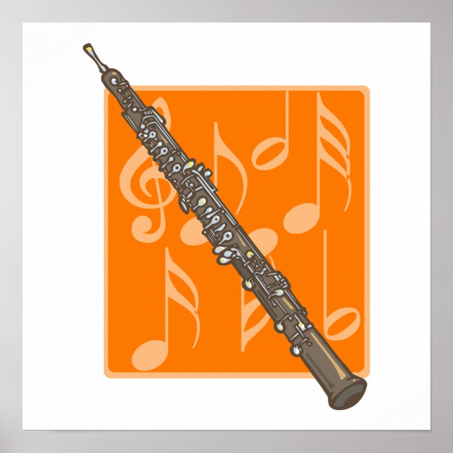 Oboe Poster (Vorne)