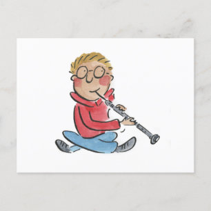 Oboe Postkarte