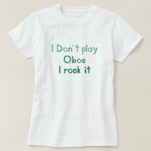 Oboe Rock It T - Shirt - Ladys