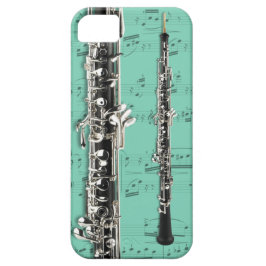 Oboe u. Notenentelefonkasten. Auswahlfarbe title_seo2