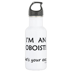 Oboist Entschuldigung Trinkflasche