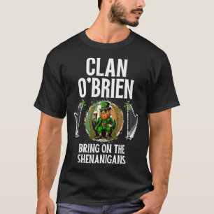 OBrien Clan St Patricks Day Irland Familienname Pa T-Shirt
