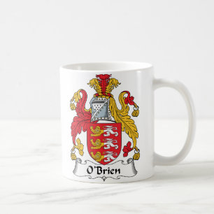 O'Brien-Familienwappen Kaffeetasse
