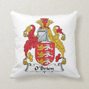 O'Brien-Familienwappen Kissen