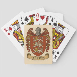 O'Brien Familienwappen Poker Karten Spielkarten