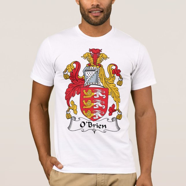 O'Brien-Familienwappen T-Shirt (Vorderseite)