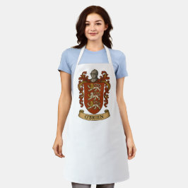 O'Brien Family Crest Apron Schürze