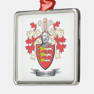 O'Brien-Wappen Silbernes Ornament