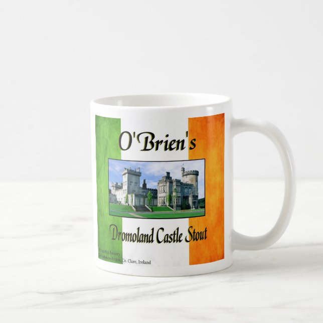 O'Briens Burg Dromoland Kaffeetasse (Rechts)