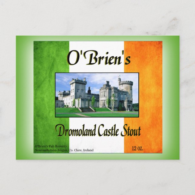 O'Briens Dromoland Castle Postkarte (Vorderseite)