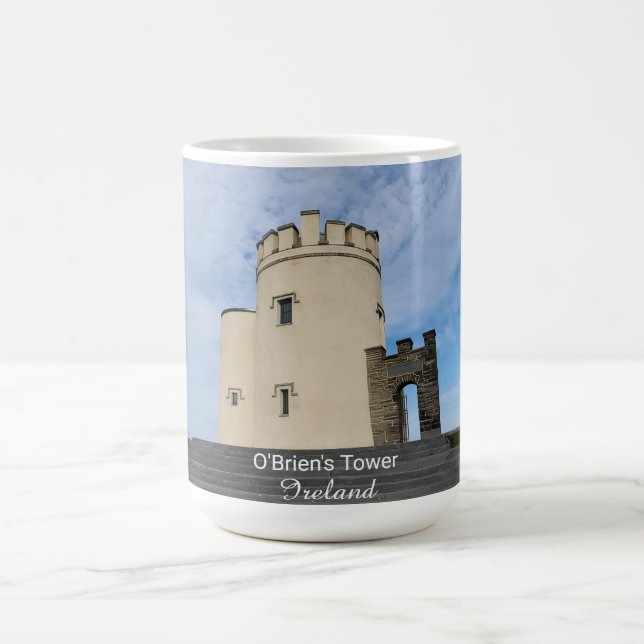 O'Brien's Tower Ireland Souvenir Coffee Cup Kaffeetasse (Mittel)
