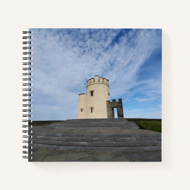 O'Brien's Tower Ireland Spiral Notebook Notizbuch (Vorderseite)