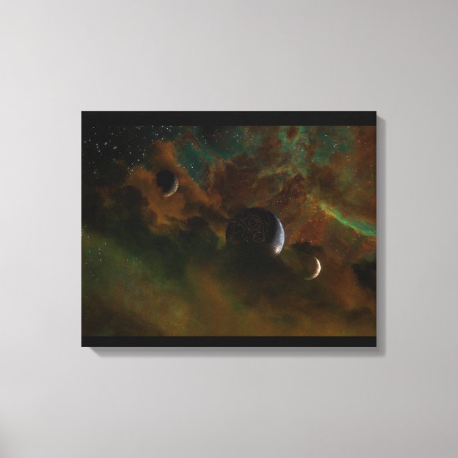 Obscura Leinwanddruck (Vorderseite)
