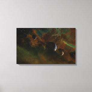 Obscura Leinwanddruck