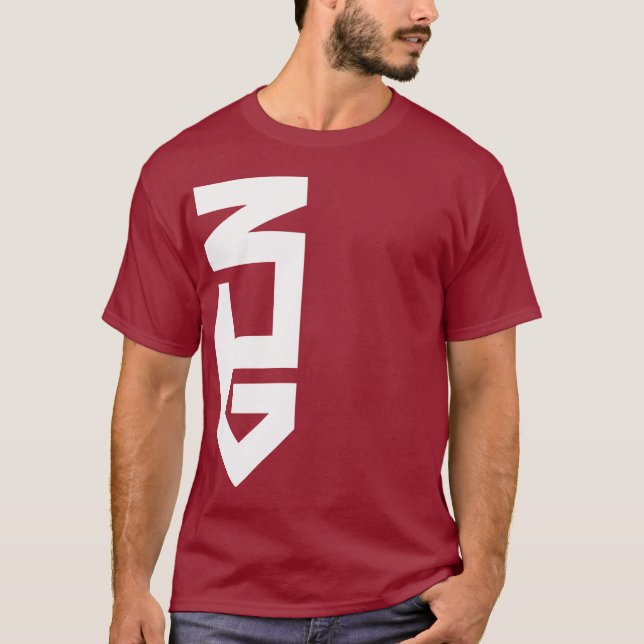 Obscurité 2 de T-shirt du SIGNE D'ASSENTIMENT (Devant)