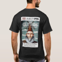 Obscurité de T-shirt de Don don Quichotte d'opéra