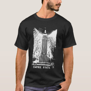 Obscurité de T-shirt d'état d'empire
