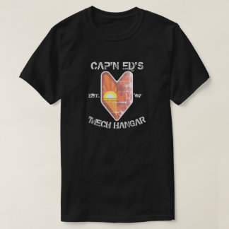 Obscurité Mech de T-shirt de feuille de hangar de