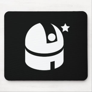Observatorium-Piktogramm Mousepad