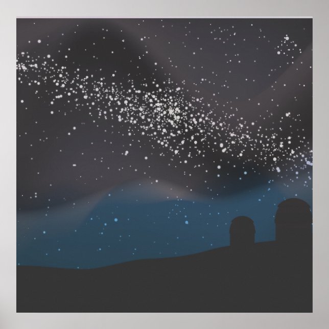 Observing the Stars Poster (Vorne)