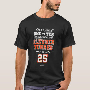 Obsession Gleyber Torres 25 Detroit MLBPA T-Shirt