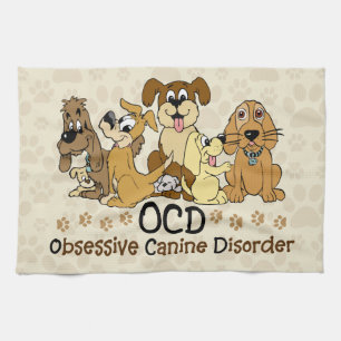 Obsessive Caninerkrankung Küchentuch