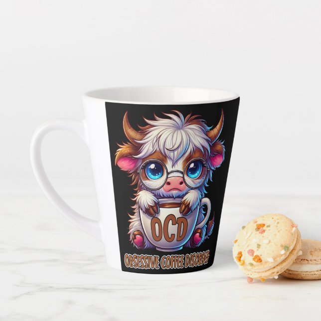 Obsessive Coffee Disorder  Milchtasse (Beispiel)