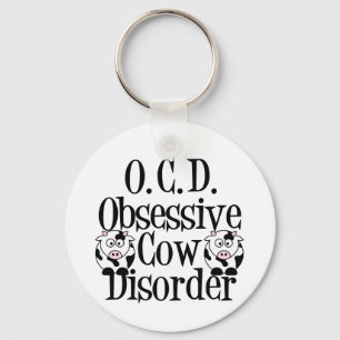 Obsessive Cow Disorder Schlüsselanhänger