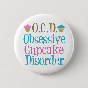 Obsessive Cupcake-Störung Button