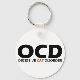 Obsessive Katzenkrankheit Schlüsselanhänger