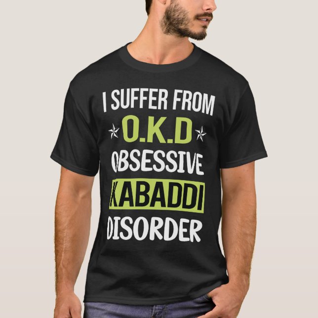 Obsessive Liebe Kabaddi Kabadi T-Shirt (Vorderseite)