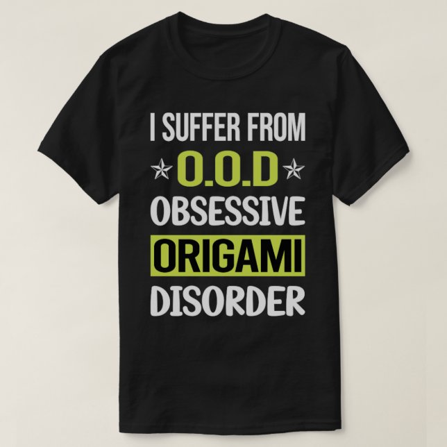 Obsessive Liebe Origami T-Shirt (Design vorne)
