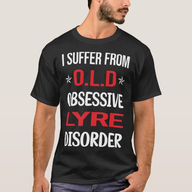 Obsessive Lyre T-Shirt (Vorderseite)