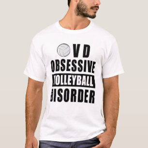 Obsessive Volleyball Störung - Lustige Aussage T-Shirt
