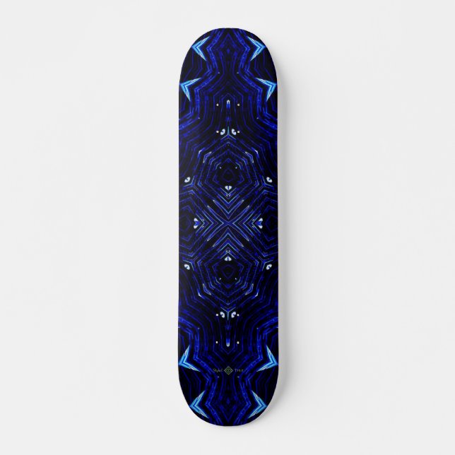 Obsidian Cross Skateboard (Vorne)