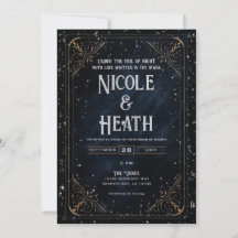 Obsidian Oracle Midnight Elegance Wedding