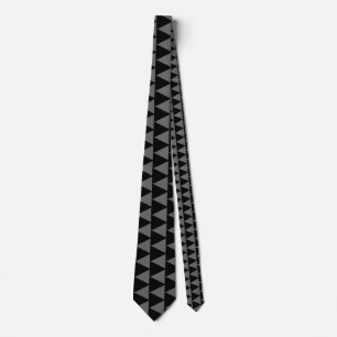 Obsidian-Pfeil, minimalistisches geometrisches Sch Krawatte