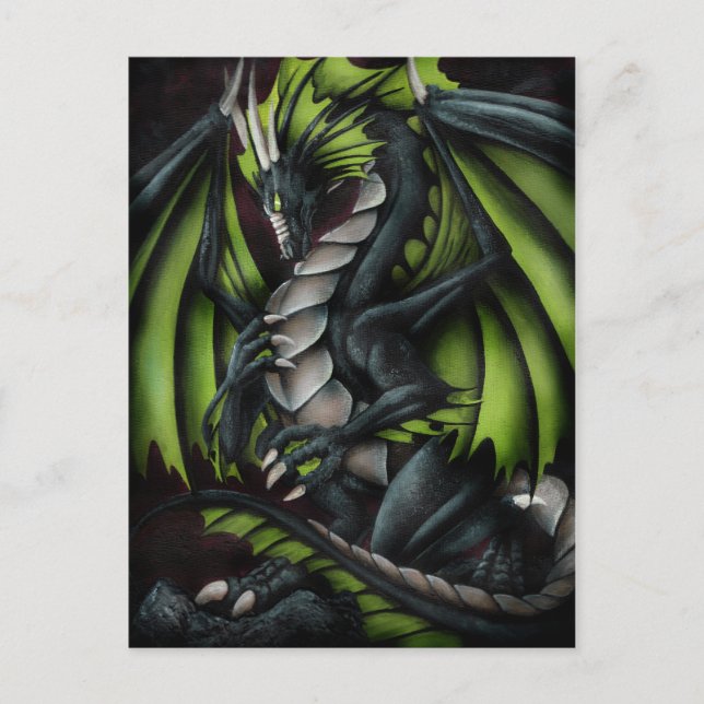 Obsidian Postkarte (Vorderseite)