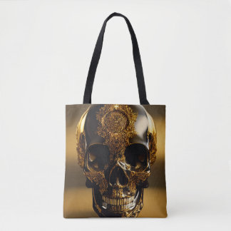 Obsidian Skull Gilded Tasche