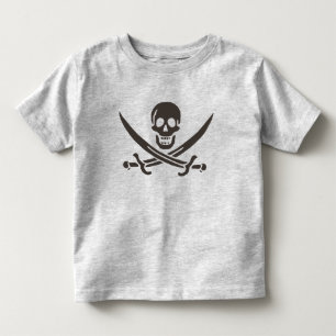 Obsidian Skull Schwerter Pirate Flag Calico Jack Kleinkind T-shirt