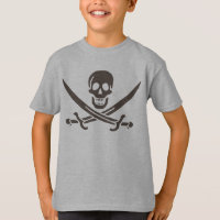 Obsidian Skull Schwerter Pirate Flag Calico Jack