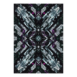 Obsidian Vault: Violet Shard Protocol Fotodruck