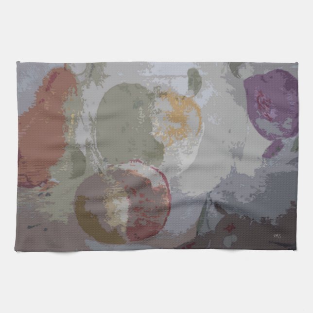 Obst Abstrakt #5 Geschirrtuch (Horizontal)