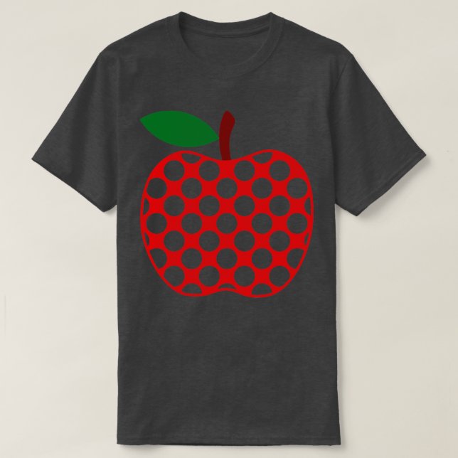 Obst Apple Art 1 T-Shirt (Design vorne)