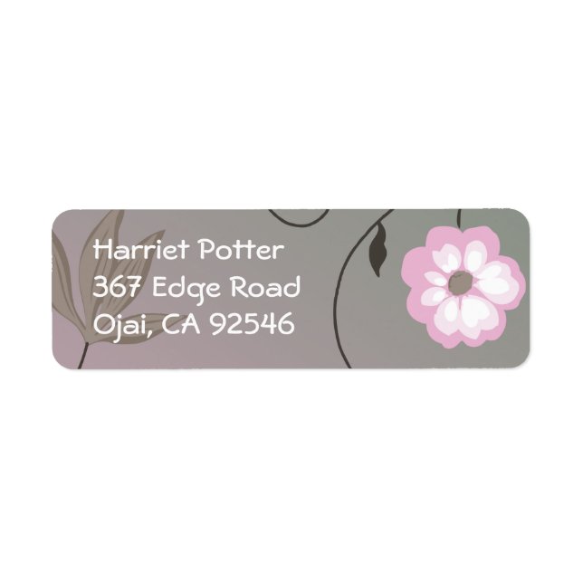 Obst Blume Cool Niedlich Girly Retro Floral (Vorne)